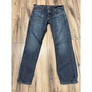 Levis Mens Distressed 527 Blue Denim Jeans Size 32x32